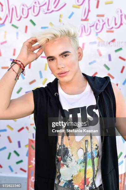 Cameron	Pulido attends MAC Cosmetics Oh Sweetie Lipcolour Launch Party in Beverly Hills on June 12, 2018 in Beverly Hills, California.