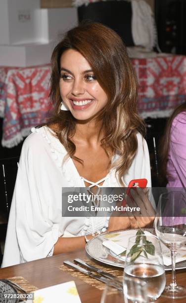 Annabelle Fleur attends Summer '18 Box of Style by Rachel Zoe Soiree at Hotel Bel Air on June 12, 2018 in Los Angeles, California.