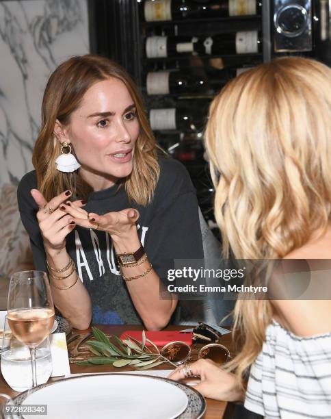 Anine Bing and Rachel Zoe attend Summer '18 Box of Style by Rachel Zoe Soiree at Hotel Bel Air on June 12, 2018 in Los Angeles, California.