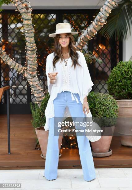 Rocky Barnes attends Summer '18 Box of Style by Rachel Zoe Soiree at Hotel Bel Air on June 12, 2018 in Los Angeles, California.