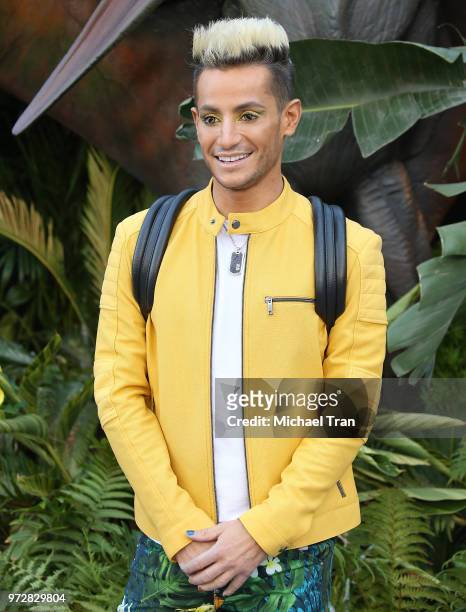 Frankie Grande arrives to the Los Angeles premiere of Universal Pictures and Amblin Entertainment's "Jurassic World: Fallen Kingdom" held at Walt...