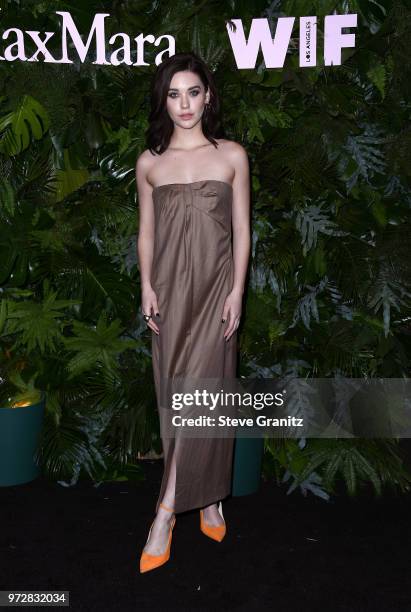 Amanda Steele attends Max Mara WIF Face Of The Future at Chateau Marmont on June 12, 2018 in Los Angeles, California.