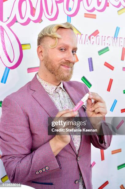 Gregory Arlt attends MAC Cosmetics Oh Sweetie Lipcolour Launch Party in Beverly Hills on June 12, 2018 in Beverly Hills, California.