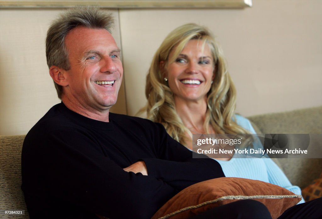 Four-time Superbowl champ Joe Montana and his wife, Jennifer