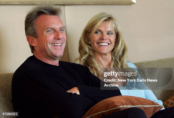 Four-time Superbowl champ Joe Montana and his wife, Jennifer Four-time Superbowl champ Joe Montana and his wife, Jennifer