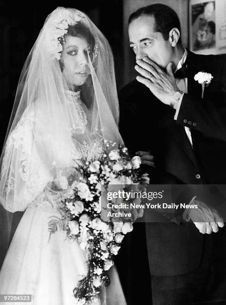 Mario Coumo with his daughter Margaret .