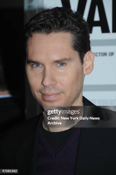 Bryan Singer at the NY Premiere of "Valkyrie" held at Rose Hall in the Time Warner Bldg.