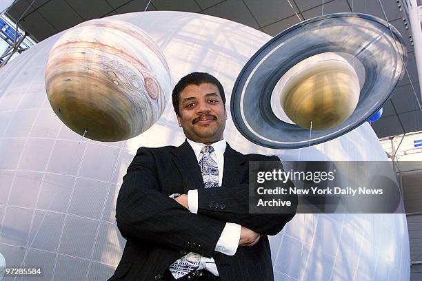 Neil de Grasse Tyson, director of the new Hayden Planetarium at the Rose Center for Earth and Space at the American Museum of Natural History,...
