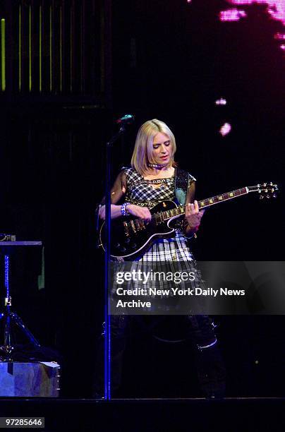 Madonna kicks off the U.S. Leg of her Drowned World Tour at the First Union Center in Philadelphia.