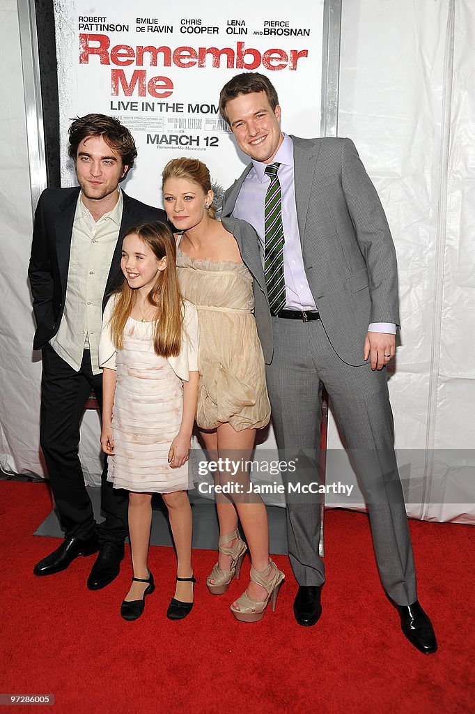 New York Premiere Of "Remember Me" - Inside Arrivals