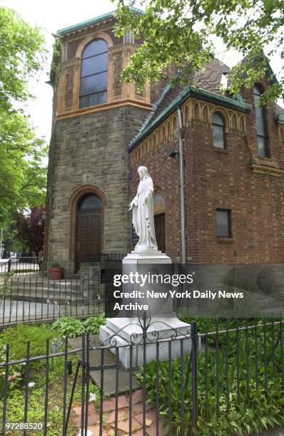 The rectory of St. Elizabeth's church in Ozone Park, Queens.