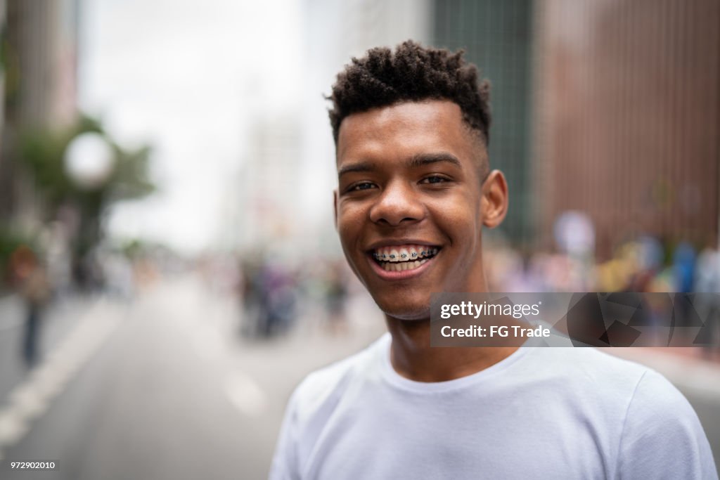 Brazilian Boy Smiling