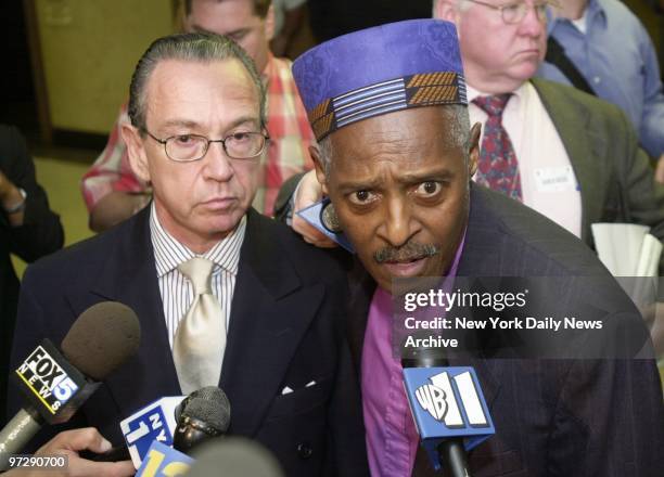 The Rev. Herbert Daughtry, an activist minister from Brooklyn, comments after Police Officer Mark Conway was sentenced at Supreme Court. Conway,...