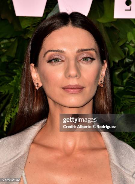 Angela Sarafyan attends Max Mara WIF Face Of The Future at Chateau Marmont on June 12, 2018 in Los Angeles, California.