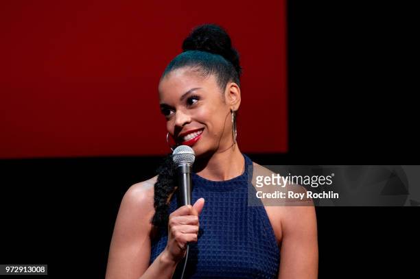 Susan Kelechi Watson attends SAG-AFTRA Foundation Conversations: "This Is Us" at The Robin Williams Center on June 12, 2018 in New York City.