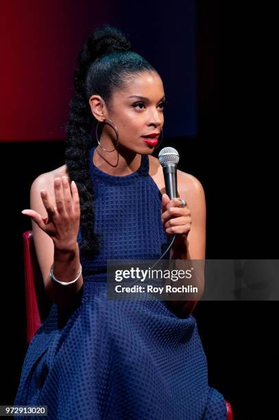 Susan Kelechi Watson attends SAG-AFTRA Foundation Conversations: "This Is Us" at The Robin Williams Center on June 12, 2018 in New York City.