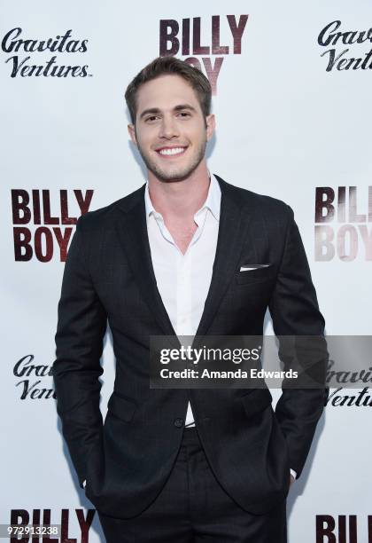 Actor Blake Jenner arrives at the Los Angeles premiere of "Billy Boy" at the Laemmle Music Hall on June 12, 2018 in Beverly Hills, California.
