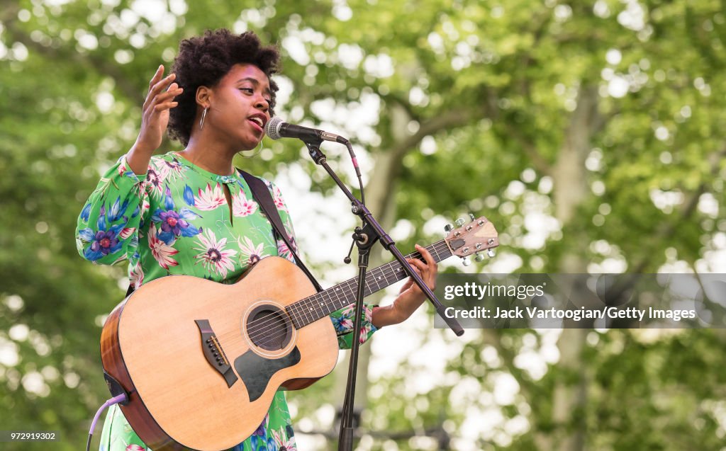 Soul-Folk Singer-Songwriter Victory Boyd and her Band perform at the Blue Note Jazz Festival