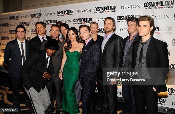 Josh Schwartz, Dr. Mehmet Oz, Ne-Yo, Chris O'Donnell, Terrell Owens, Stephen Moyer, Catt Sadler, Ed Westwick, Kellan Lutz, Gerard Butler and Paul...