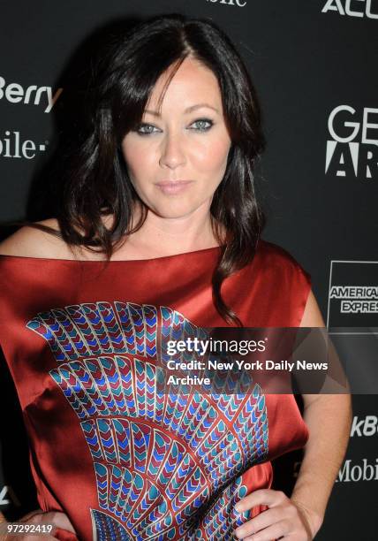 Shannen Doherty at Gen Art's "Fresh Faces In Fashion " Show that Shannen Hosted ... At the Manhattan Center ... Grand Ballroom ...