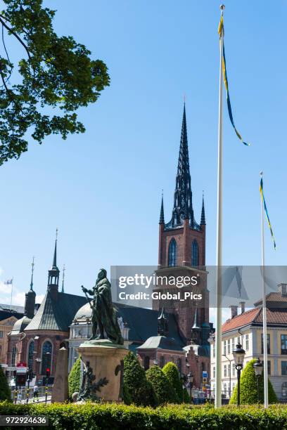 stockholm - sweden - riddarholm church stock pictures, royalty-free photos & images