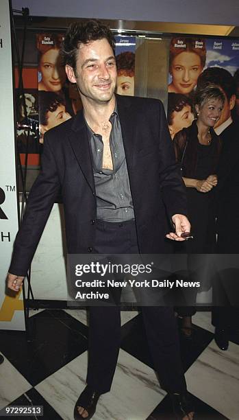 Jeremy Northam arrives for the premiere of the movie "An Ideal Husband," benefiting AmFar, at the Paris Theater. Northam stars in the film.