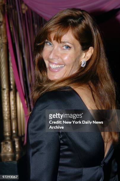 Carol Alt is on hand at the Key to the Cure party at the Gotham on W. 36th St. Saks Fifth Avenue sponsored the event in partnership with the...