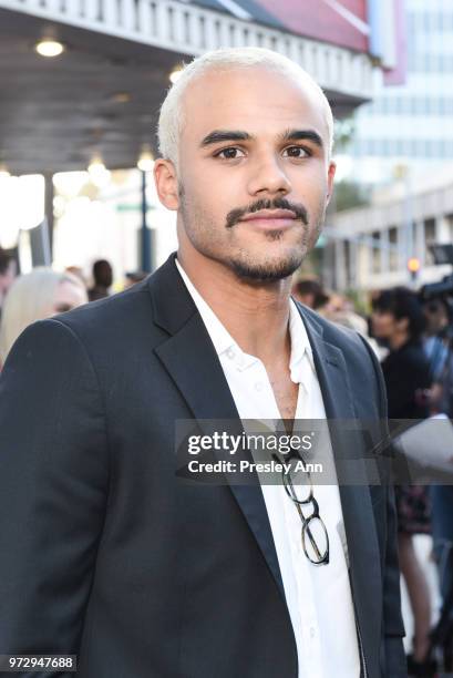 Jacob Artist attends "Billy Boy" Los Angeles Premiere - Red Carpet at Laemmle Music Hall on June 12, 2018 in Beverly Hills, California.