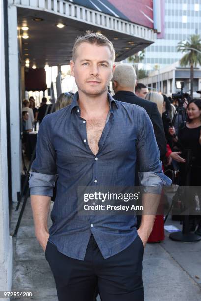 Rick Cosnett attends "Billy Boy" Los Angeles premiere at Laemmle Music Hall on June 12, 2018 in Beverly Hills, California.