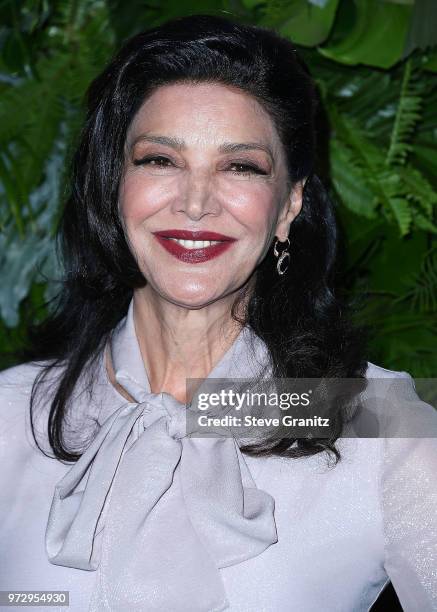 Shohreh Aghdashloo arrives at the Max Mara WIF Face Of The Future at Chateau Marmont on June 12, 2018 in Los Angeles, California.