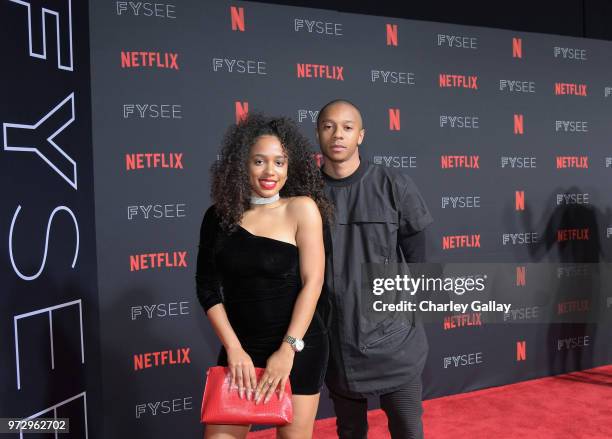 DeRon Horton attends Strong Black Lead party during Netflix FYSEE at Raleigh Studios on June 12, 2018 in Los Angeles, California.