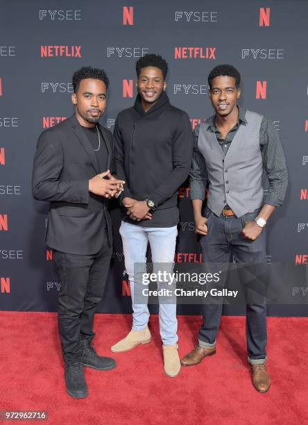 Da'Vinchi, attends Strong Black Lead party during Netflix FYSEE at Raleigh Studios on June 12, 2018 in Los Angeles, California.