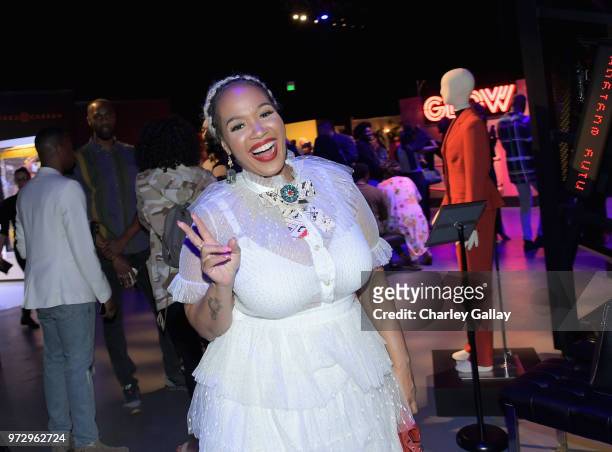 Goo Goo Atkins attends Strong Black Lead party during Netflix FYSEE at Raleigh Studios on June 12, 2018 in Los Angeles, California.