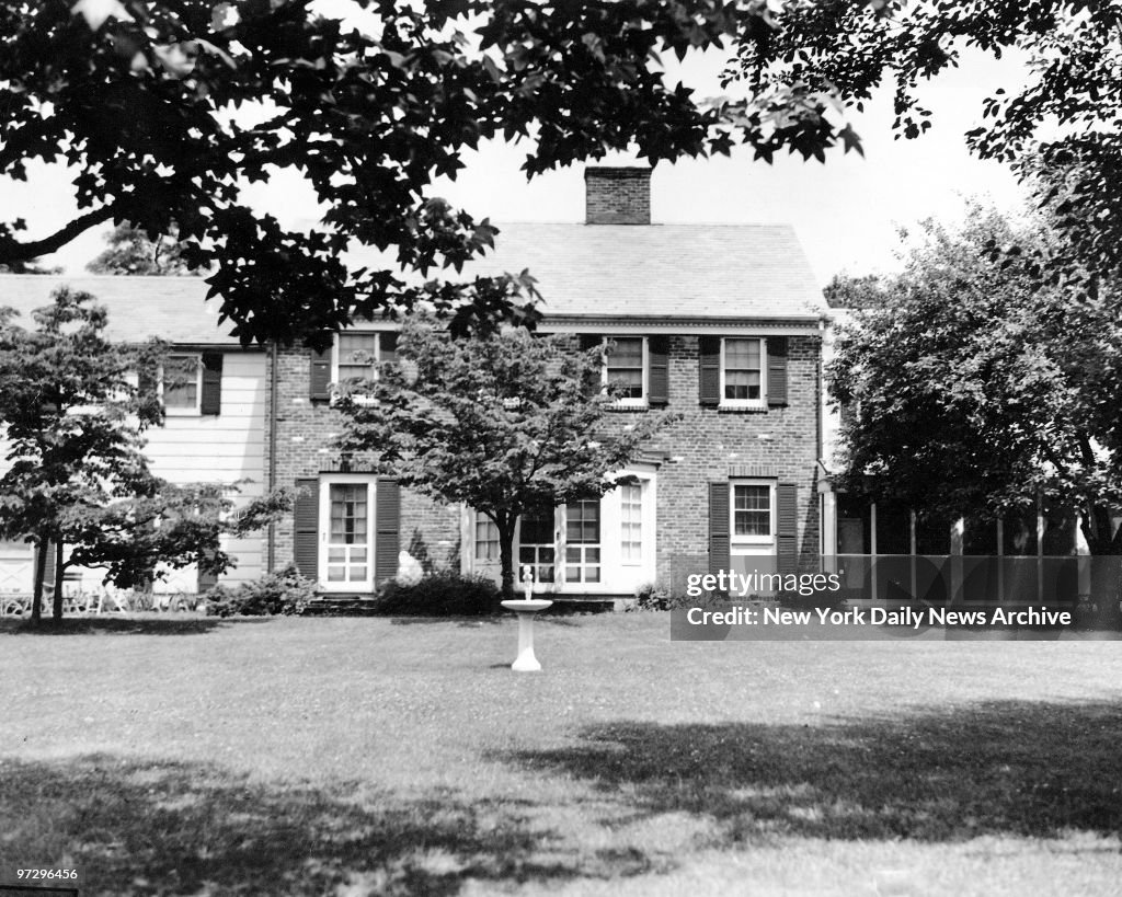 Frank Costello estate at Barkers Point Road in Sands Point,