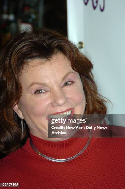 Marsha Mason attends a luncheon for cast members of the Broadway production of "Steel Magnolias" at Trattoria Dopo Teatro.
