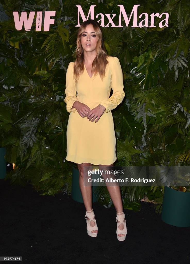 Chloe Bennet attends Max Mara Women In Film Face of the Future at