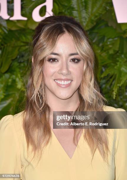 Chloe Bennet attends Max Mara Women In Film Face of the Future at Chateau Marmont on June 12, 2018 in Los Angeles, California.