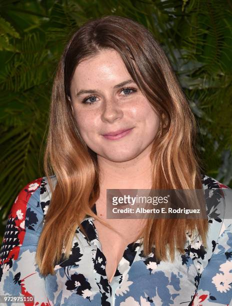 Jessie Ennis attends Max Mara Women In Film Face of the Future at Chateau Marmont on June 12, 2018 in Los Angeles, California.