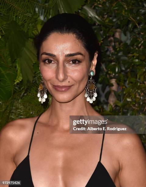 Necar Zadegan attends Max Mara Women In Film Face of the Future at Chateau Marmont on June 12, 2018 in Los Angeles, California.