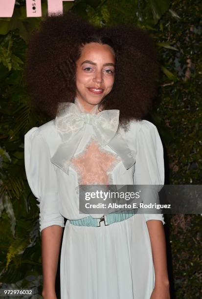 Hayley Law attends Max Mara Women In Film Face of the Future at Chateau Marmont on June 12, 2018 in Los Angeles, California.