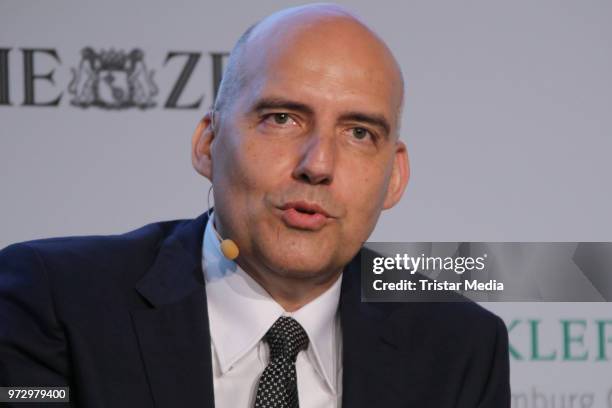 Eckhard Nagel attends the ZEIT conference talk about the topic 'Health' at Hotel Atlantic Kempinski on June 12, 2018 in Hamburg, Germany.