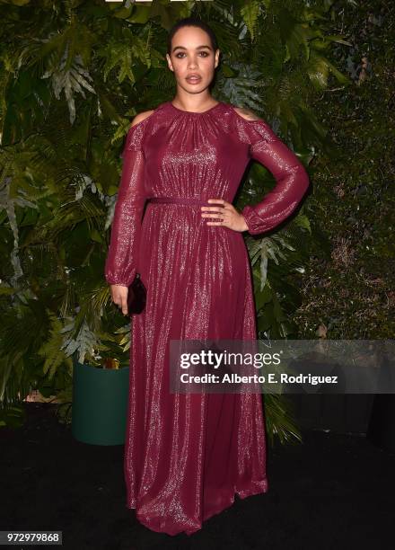 Cleopatra Coleman attends Max Mara Women In Film Face of the Future at Chateau Marmont on June 12, 2018 in Los Angeles, California.