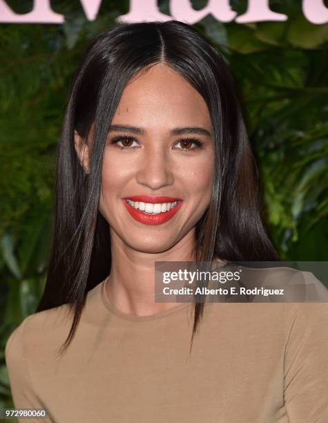 Kelsey Asbille attends Max Mara Women In Film Face of the Future at Chateau Marmont on June 12, 2018 in Los Angeles, California.