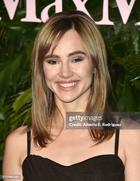Suki Waterhouse attends Max Mara Women In Film Face of the Future at Chateau Marmont on June 12, 2018 in Los Angeles, California.