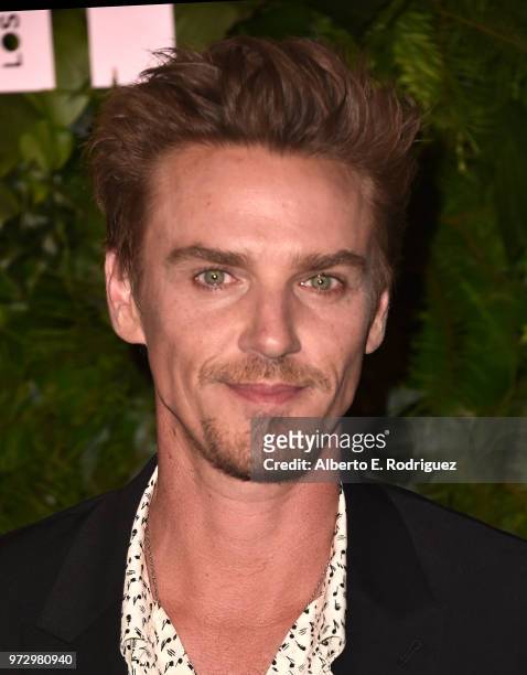 Riley Smith attends Max Mara Women In Film Face of the Future at Chateau Marmont on June 12, 2018 in Los Angeles, California.