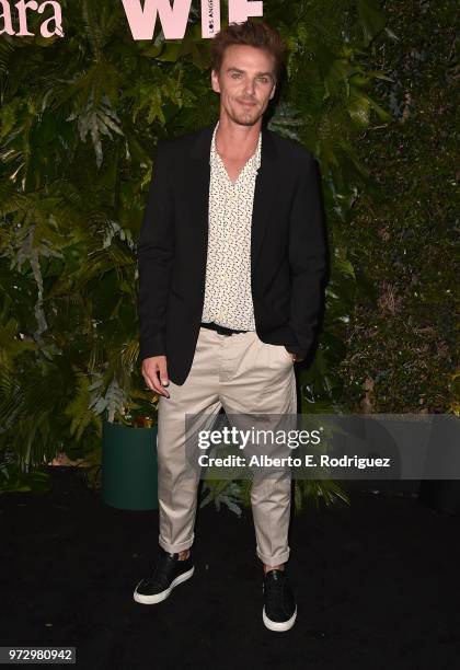 Riley Smith attends Max Mara Women In Film Face of the Future at Chateau Marmont on June 12, 2018 in Los Angeles, California.