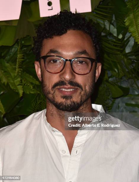 Wade Allain-Marcus attends Max Mara Women In Film Face of the Future at Chateau Marmont on June 12, 2018 in Los Angeles, California.