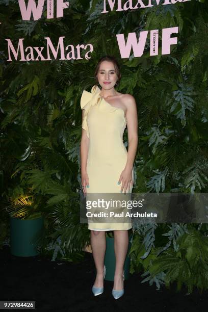 Actress Harley Quinn Smith attends the Max Mara WIF Face Of The Future event at the Chateau Marmont on June 12, 2018 in Los Angeles, California.