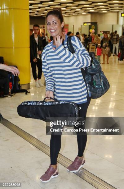 Lara Alvarez is seen on June 12, 2018 in Madrid, Spain.