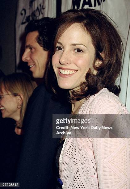 Mary-Louise Parker arrives at the Whitney Museum for the annual New York Awards hosted by New York Magazine.